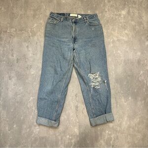 LEVI’S The‎ Vintage Twin Repurposed Upcycled 550 Jeans